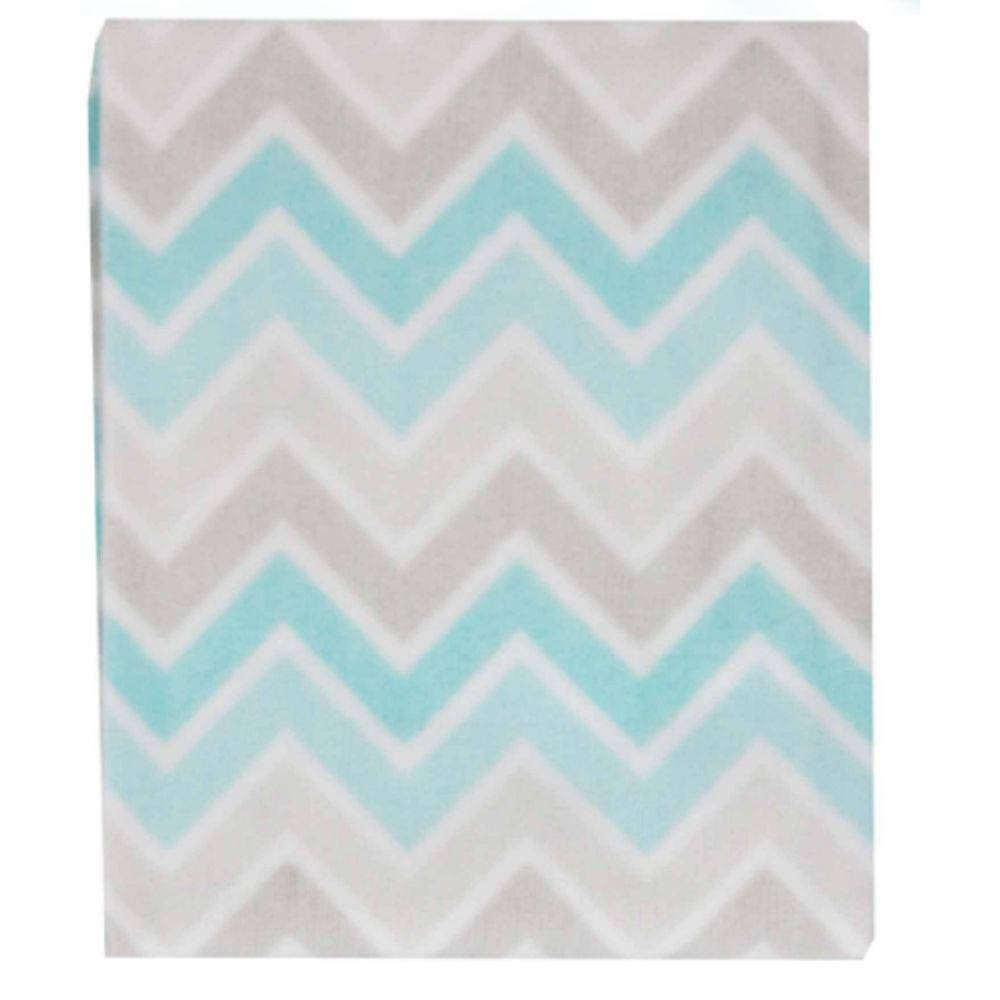 Cobertor Estampado Chevron Loupiot Classic - Verde