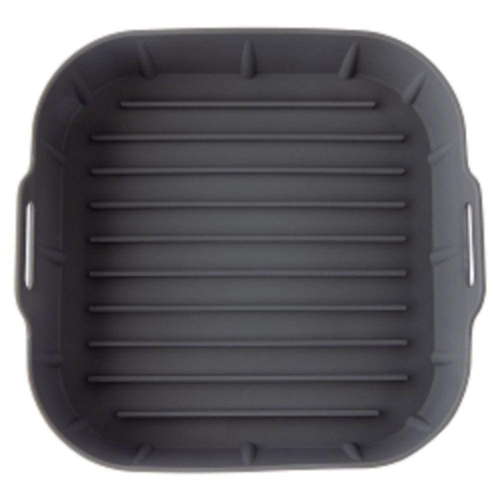 Forma Cozimento p/ Air Fryer Cesta Antiaderente Versátil Prática Assado Crocantes Fritadeira Elétrica