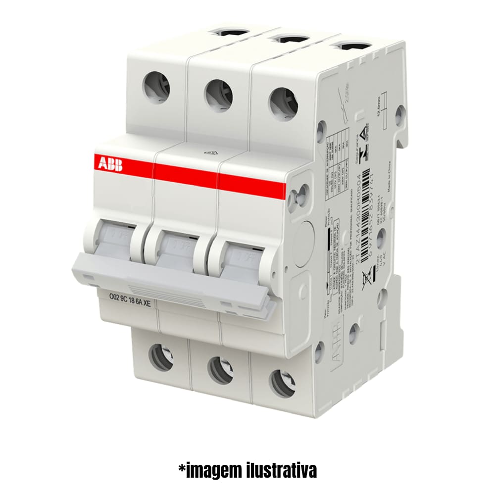 Disjuntor GE Tripolar 40A Curva `C` - GE (G33SLC40)