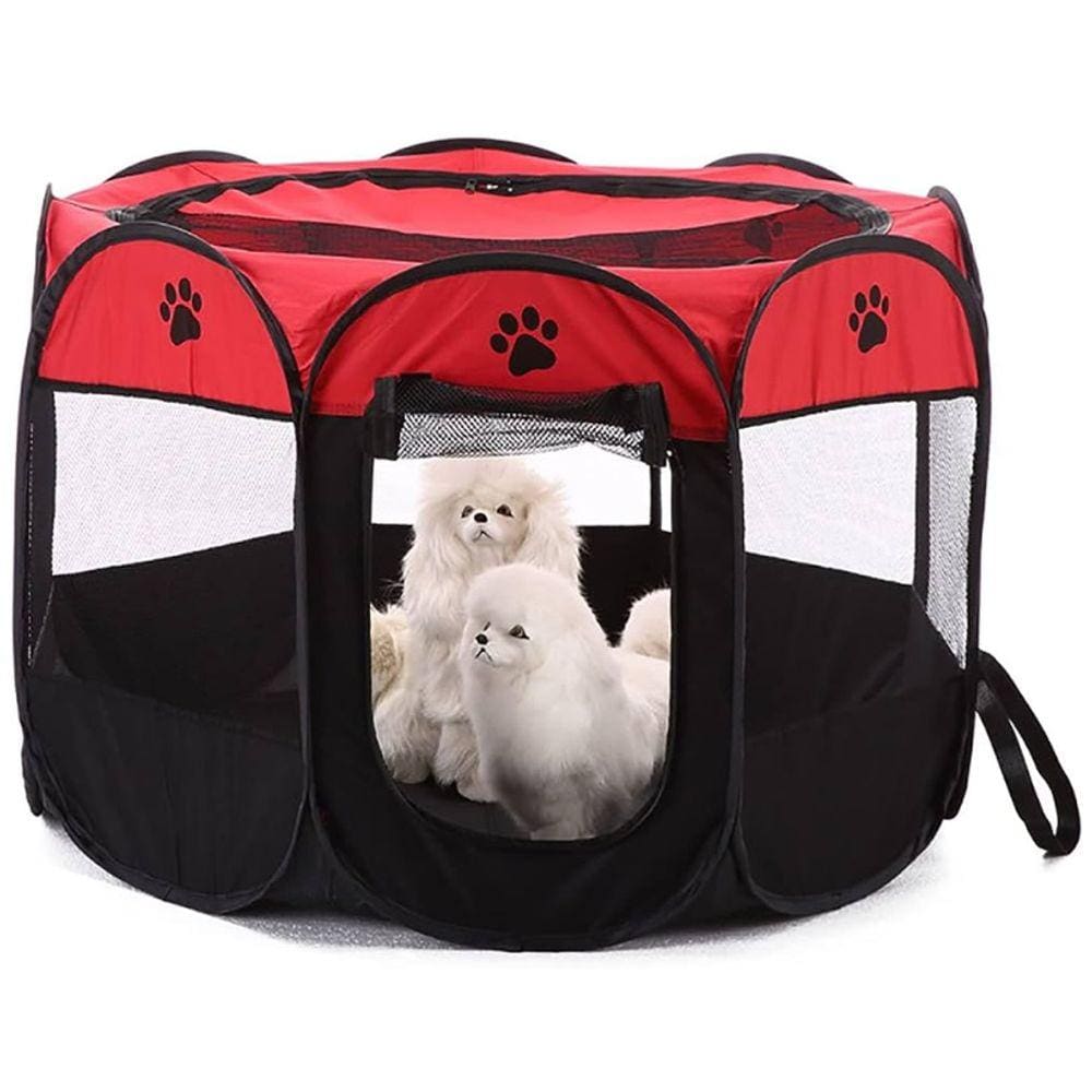 Cercadinho Cachorros Gatos Dobrável Portátil Extra Grande
