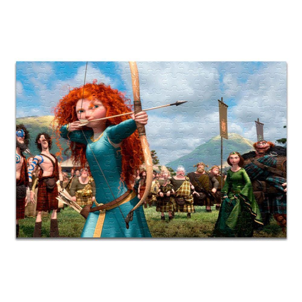Quebra-cabeça Merida - Valente Personalizado 120 Peças