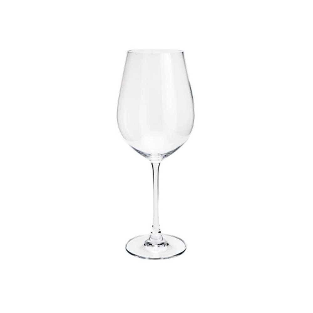 Jogo 6 Taças Para Água Em Cristal Columba Bohemia 650Ml