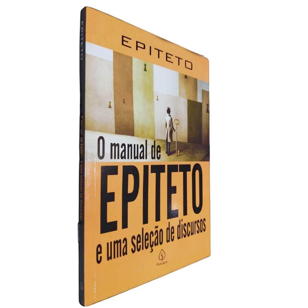 Livro Físico O Manual de Epiteto e Uma Seleção de Discursos Epiteto Texto Integral Traduzido do Inglês