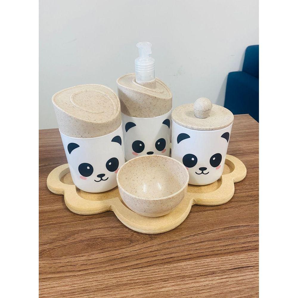 Kit Higiene Panda I c/BANDEJA NUVEM CRUA
