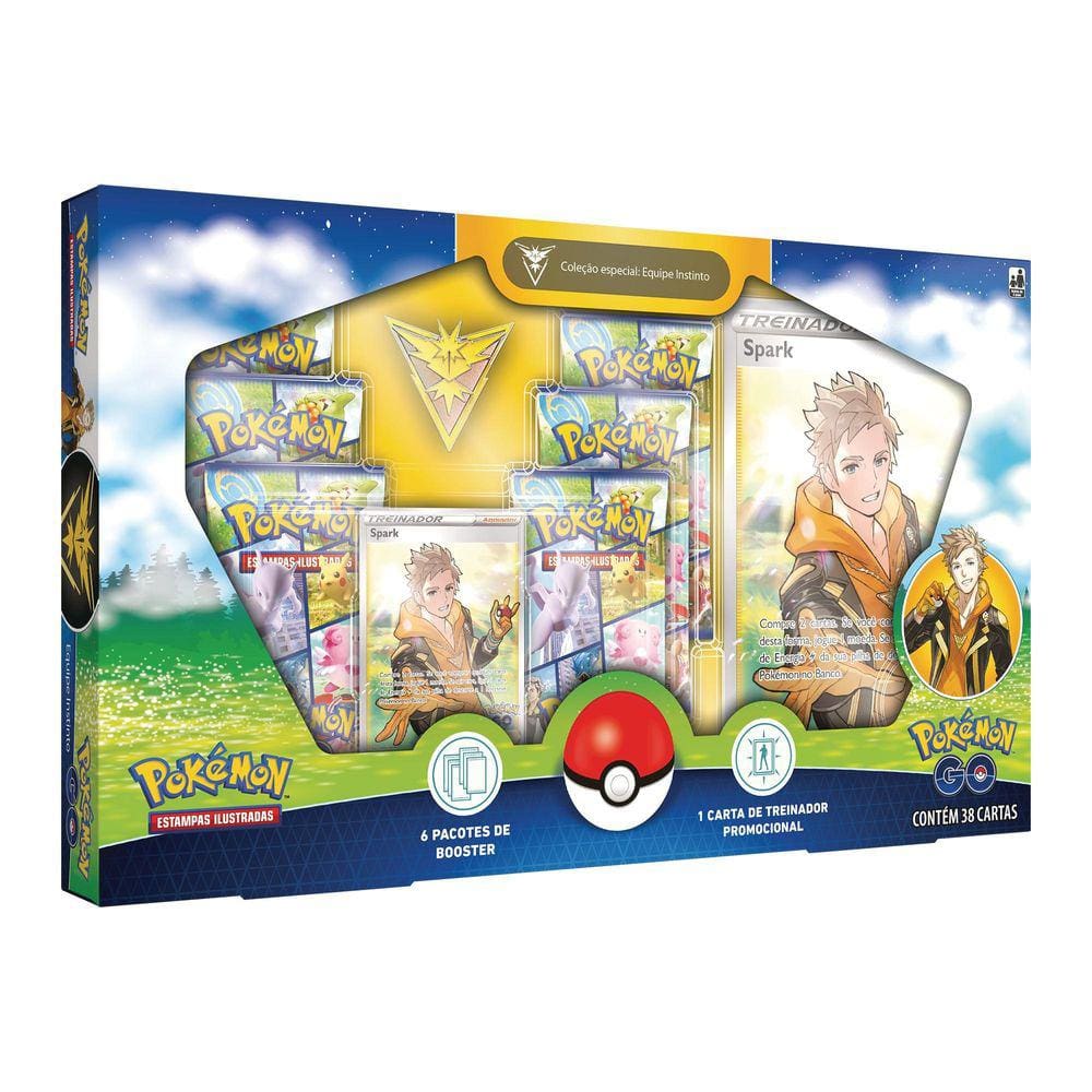 Jogo Pokemon Box Equipe Instinto Spark