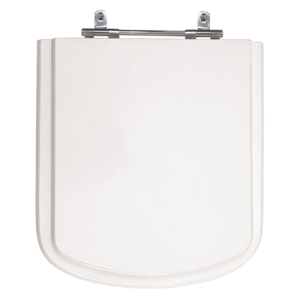 Assento Sanitário Quadra/Unic/Axis Branco Tampa para Vaso Deca de Madeira Laqueada - SB