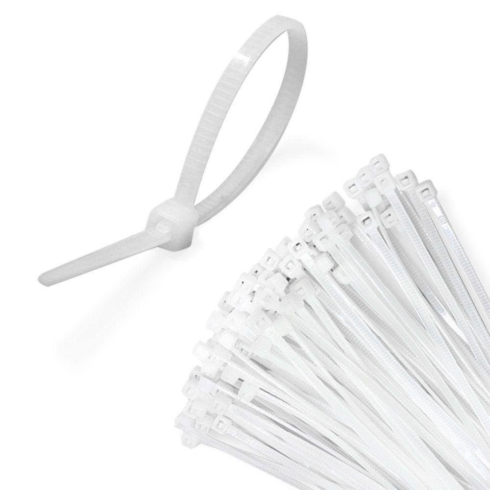 Abraçadeira de Nylon Fita Plástica Hellermann Fecho 100x2,5mm com 1000 Unidades