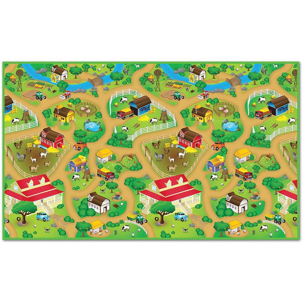 Tapete Emborrachado na Fazenda Dican 120x200cm - 1401