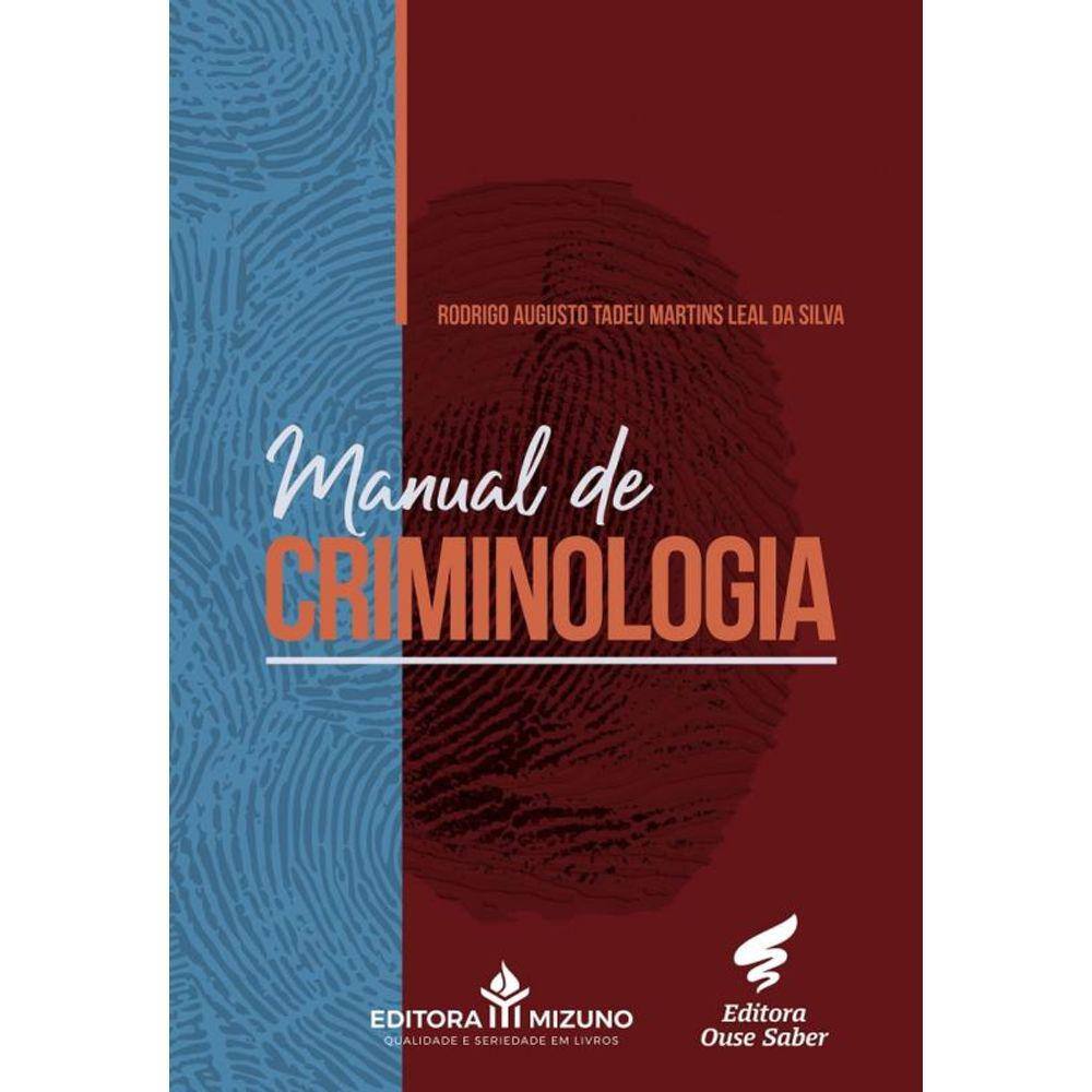 Manual de Criminologia