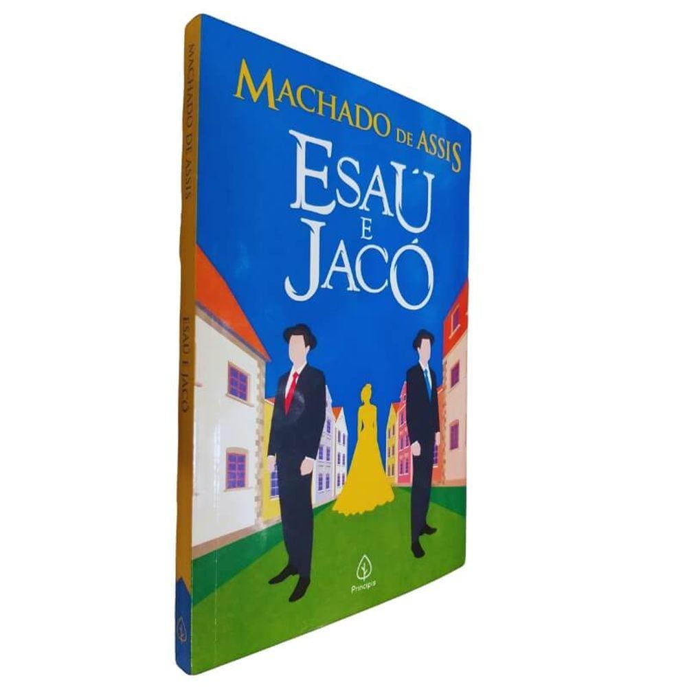 Livro Físico Esaú e Jacó Machado de Assis Clássico da Literatura Brasileira