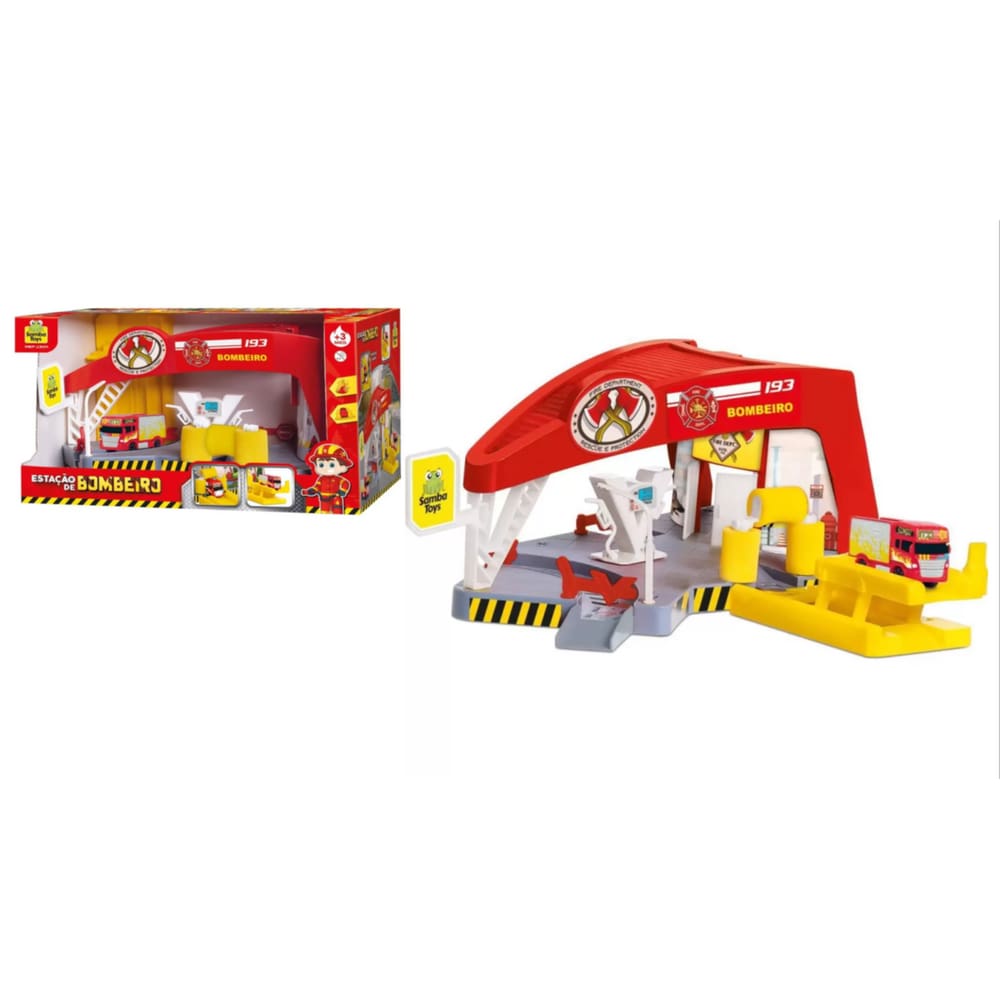 Pista Estacao de Bombeiro - Lumo Samba Toys