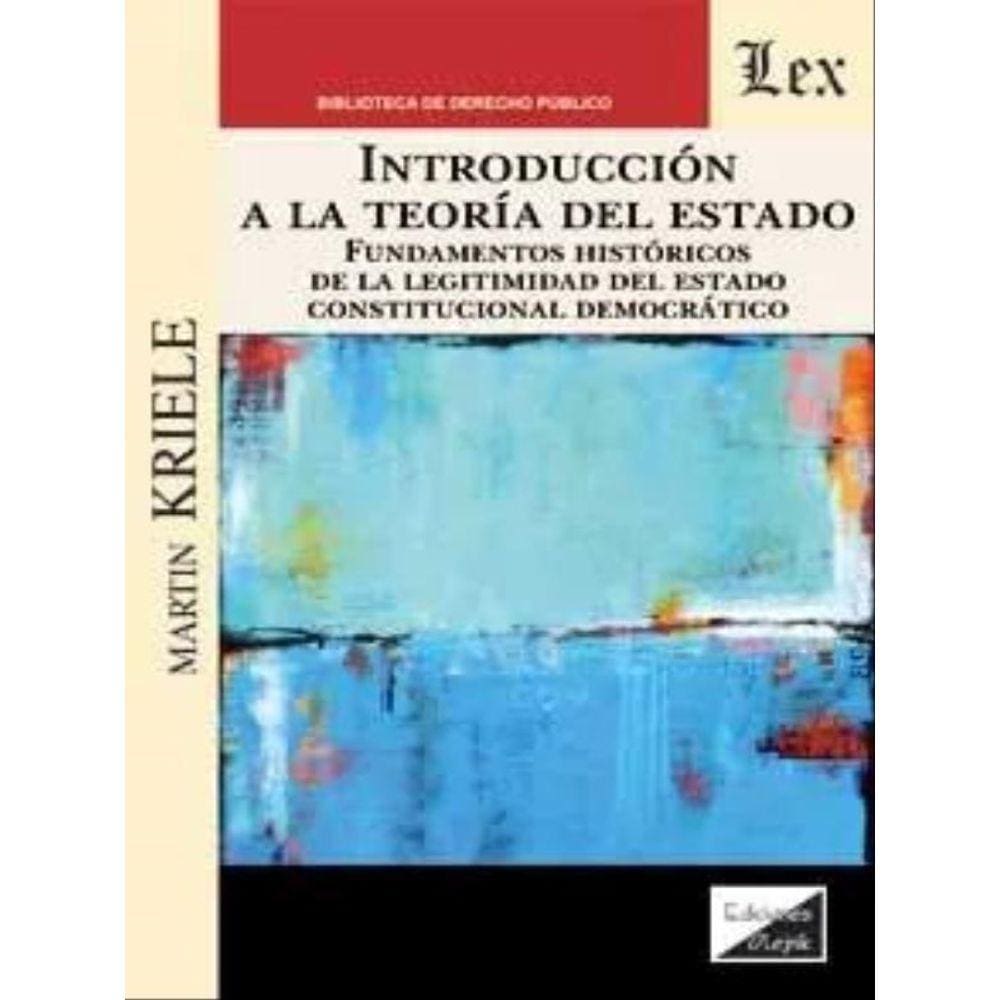Introducción A A Teoría Del Estado