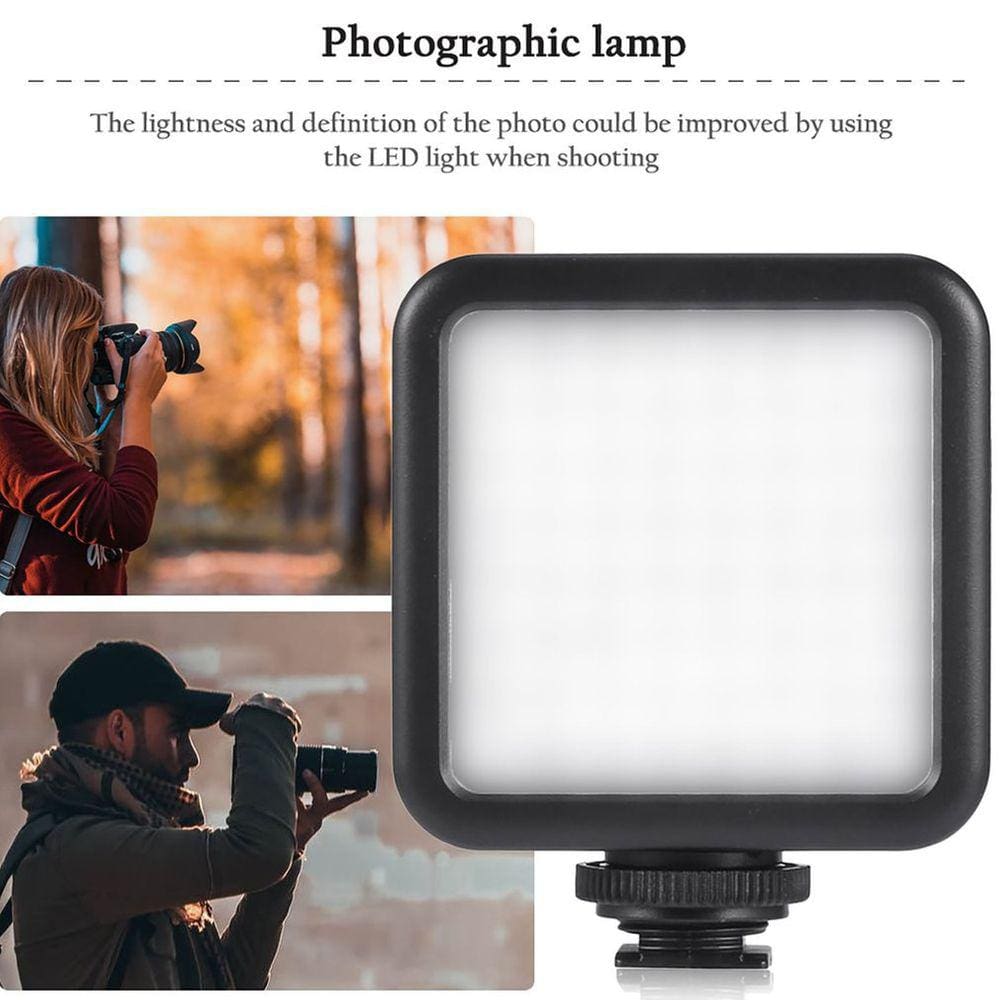 Mini Luz De  Led Pt-49 Para Foto e Vídeo