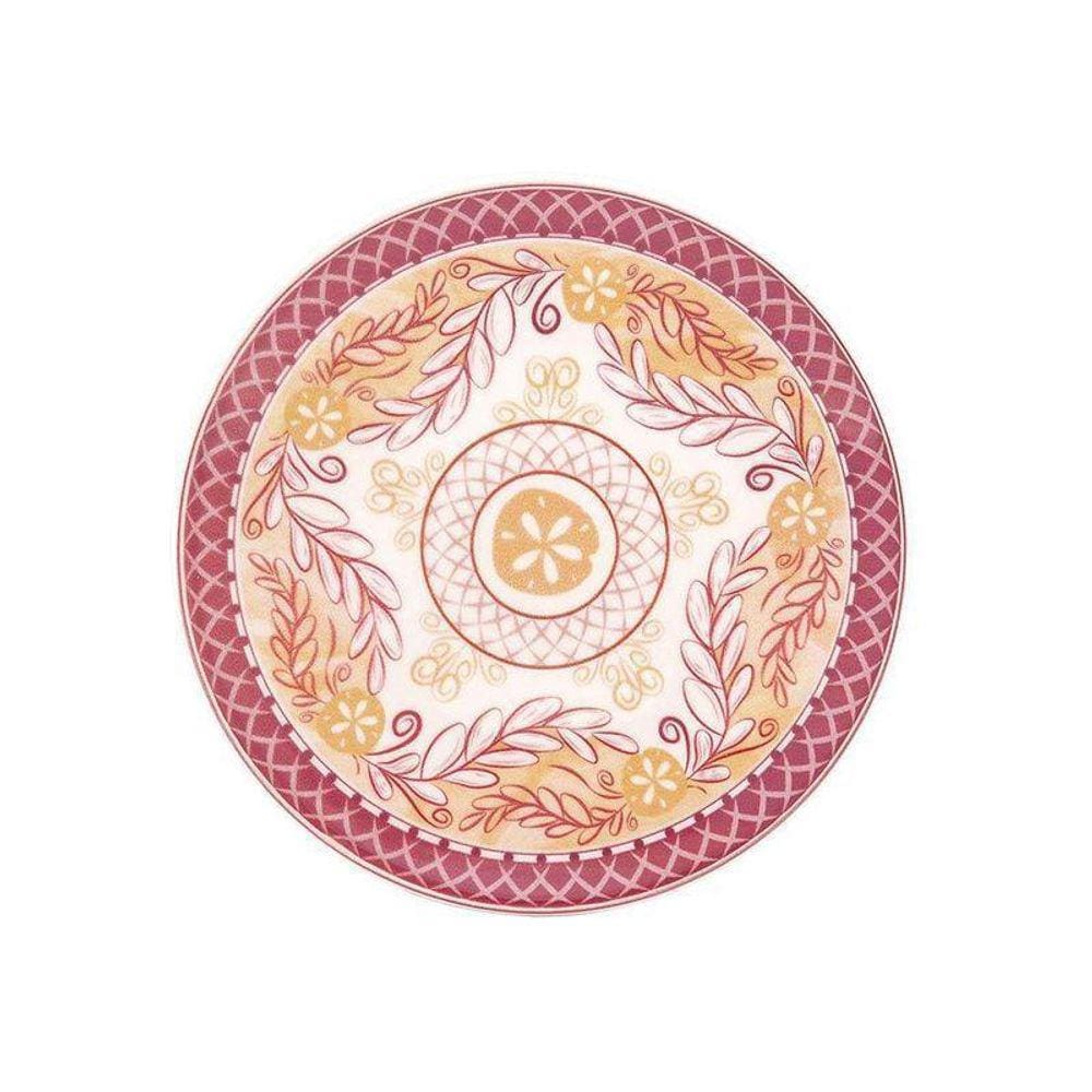 Conjunto De 6 Pratos Sobremesa 19 Cm Unni Etna