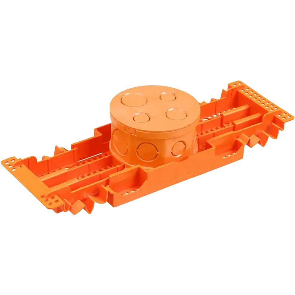 Caixa Luz Tigre 4x4 Octogonal Suporte Lajota Teto Regulavel