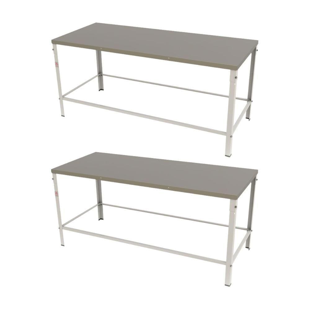 Kit - 2 Mesa Panificadora Desmontável 800x870x1900 Mbr-018 - Braesi