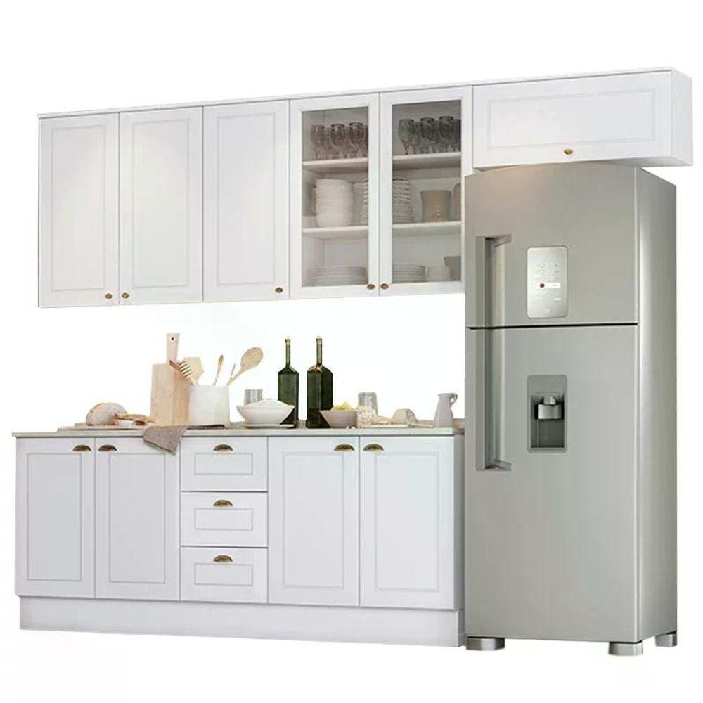 Cozinha Completa Americana 7 Peças - Móveis Henn
