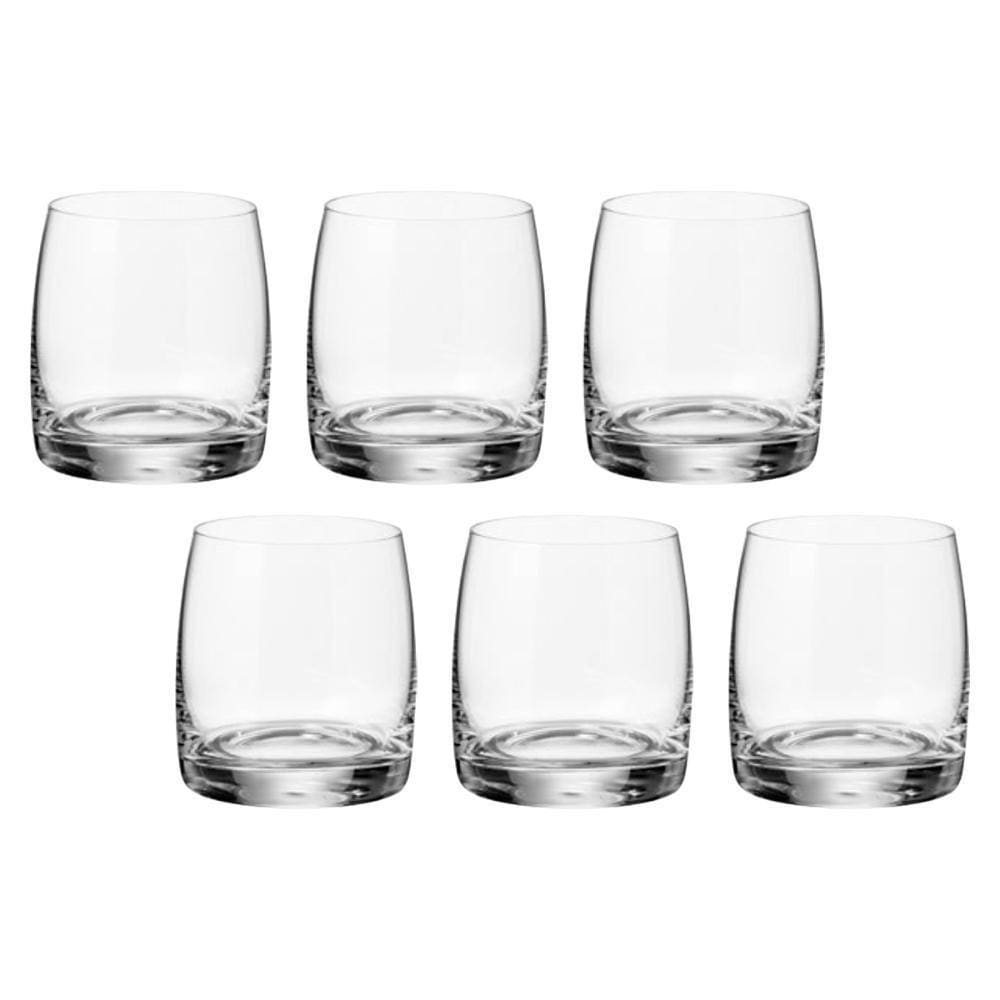 Copo Baixo De Cristal Bohemia 290Ml Pavo 6 Peças
