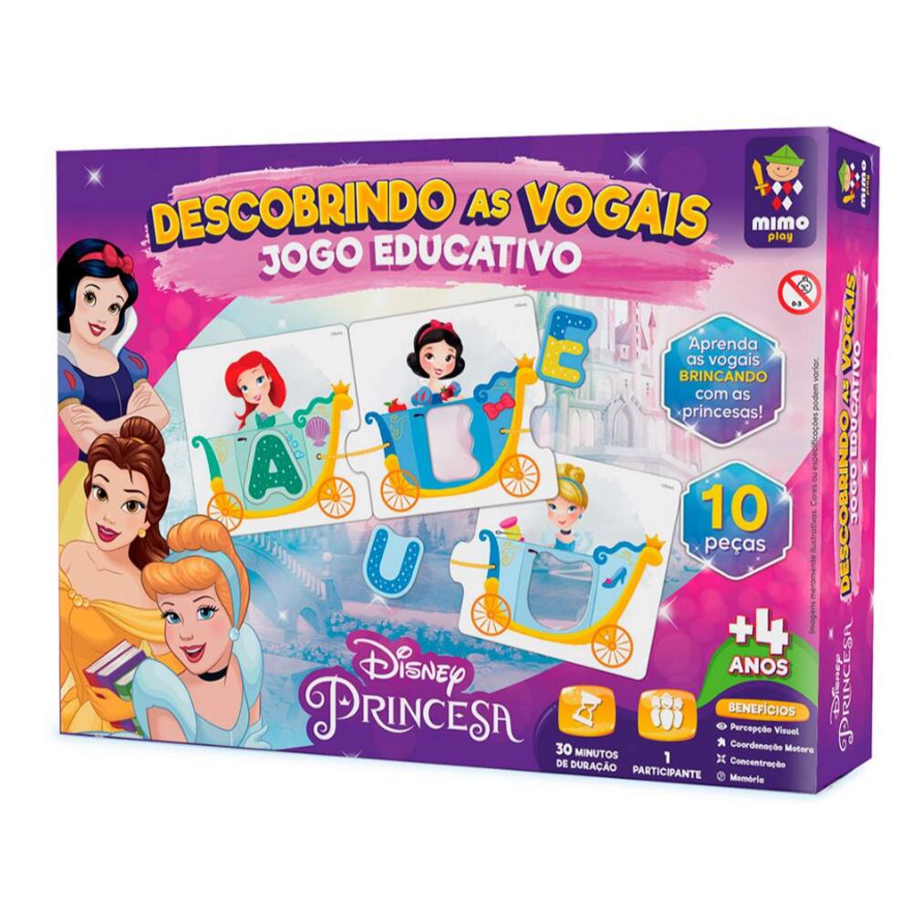 Jogo de tabuleiro Extra Grande As Princesas