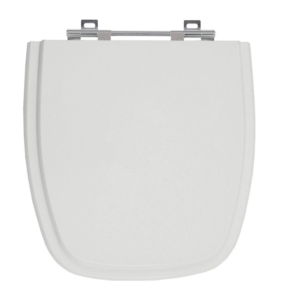 Tampa de Vaso Fit Cinza Prata (Claro) Tampa para Vaso Celite em Madeira Laqueada