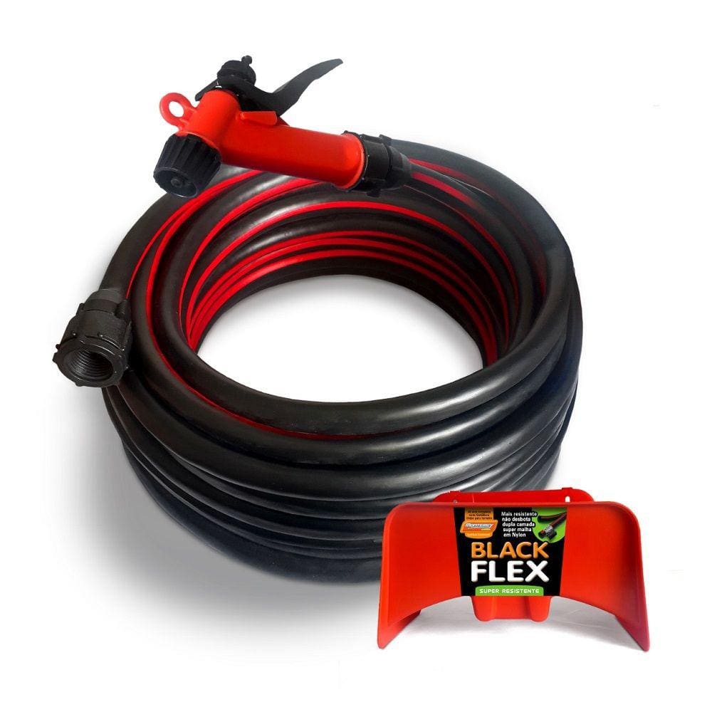 Mangueira Black Flex Para Jardim Flexível Resistente 30m