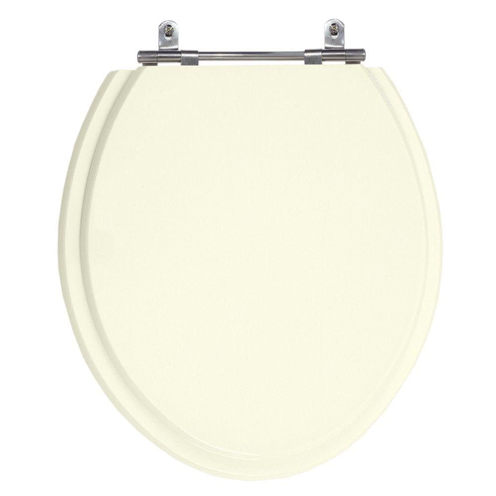 Assento Sanitário Convencional Oval Biscuit (Bege Claro) Tampa Vaso Deca-Incepa-Celite-Rocca