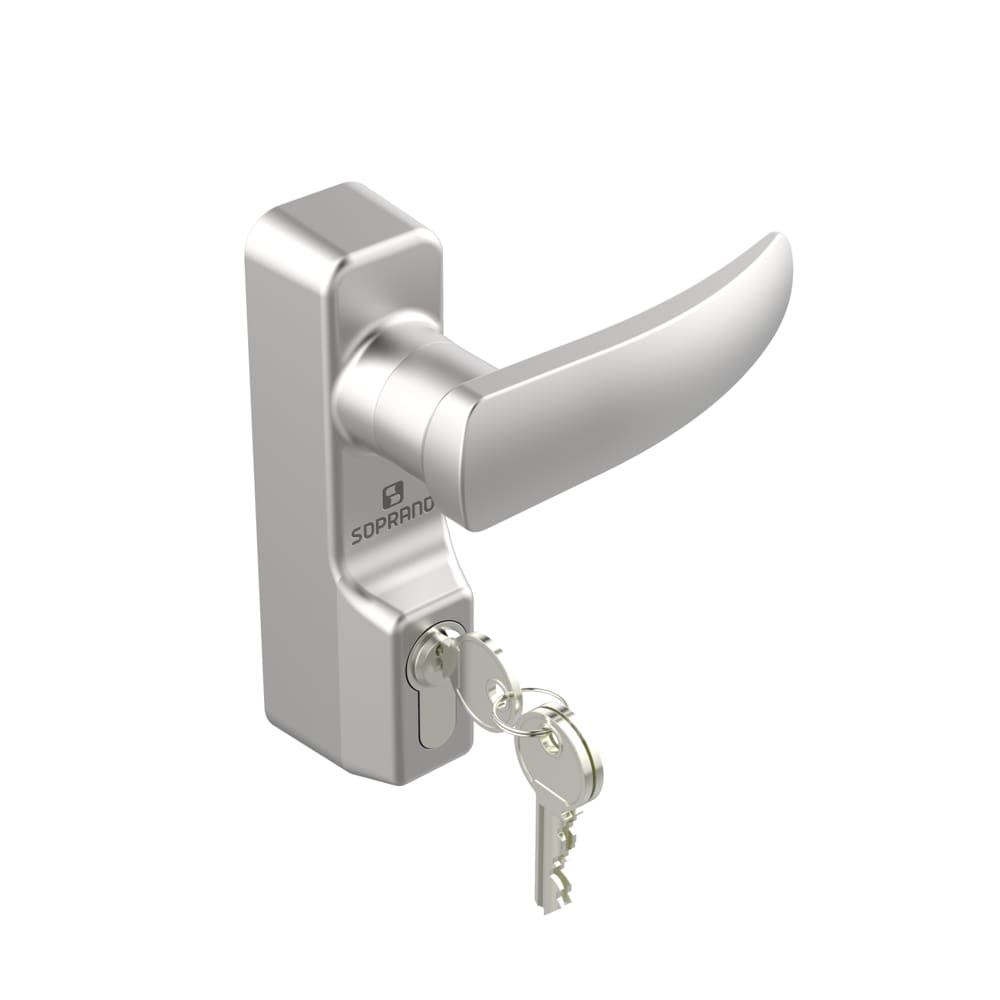 Fechadura Externa para Barra Antipânico P/ Portas de Emergência Cinema Shopping