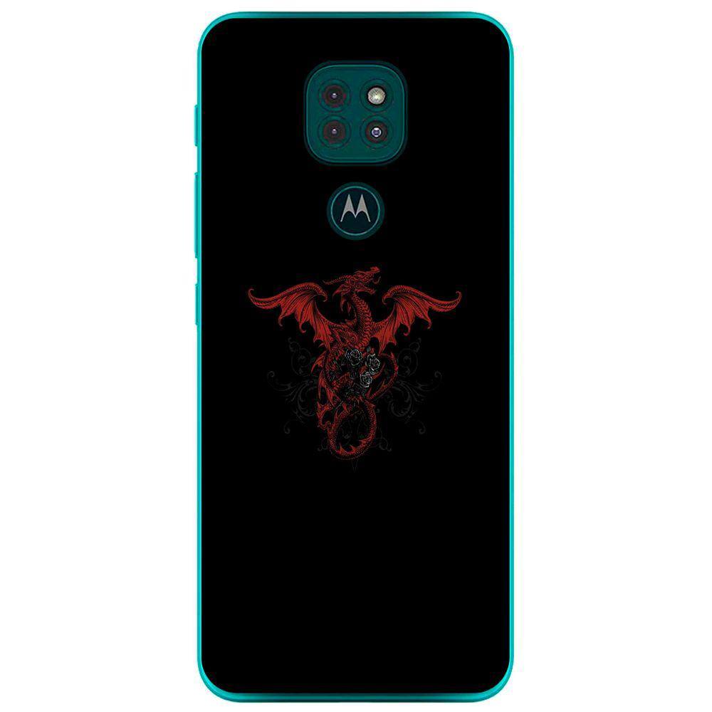 Capa Adesivo Skin255 Verso Para Motorola Moto G9 2020