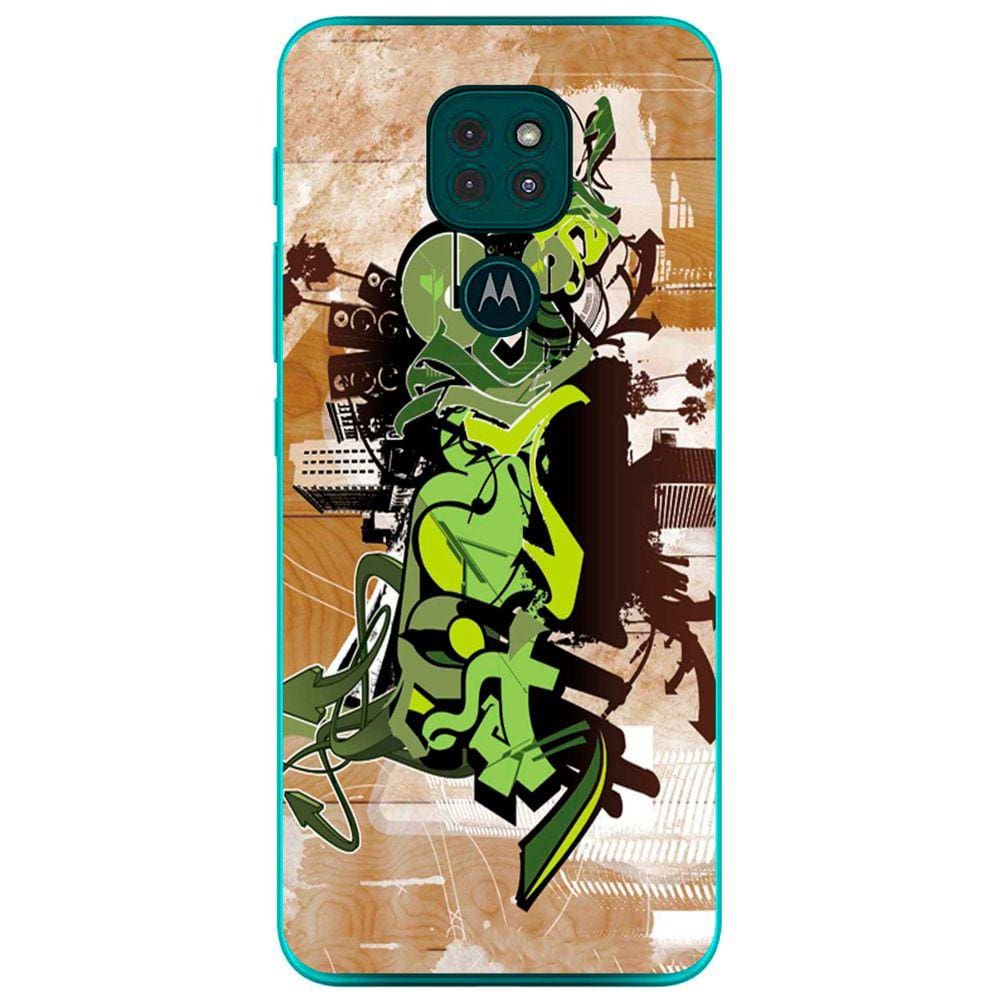 Capa Adesivo Skin072 Verso Para Motorola Moto G9 2020