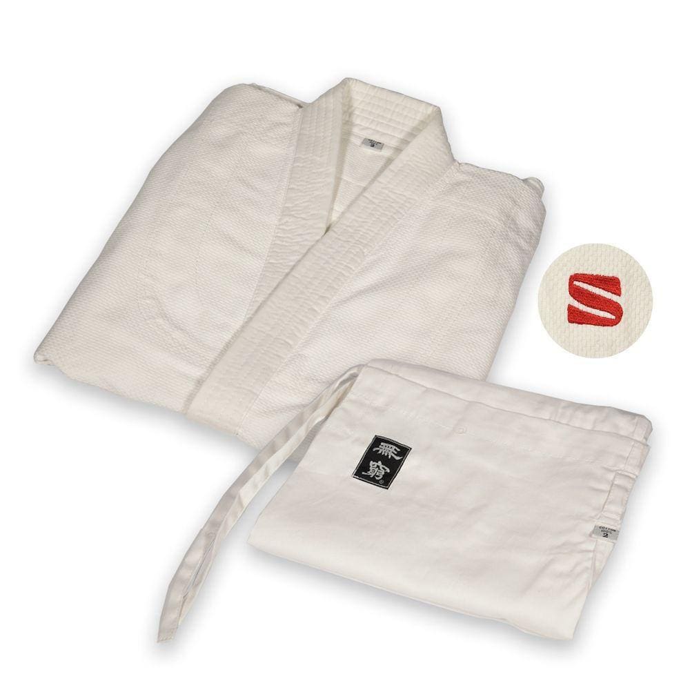 Judogui Kimono Kusakura Jkw Branco 100% Algodão Sem Selo Ijf Approved Tamanho 6.0