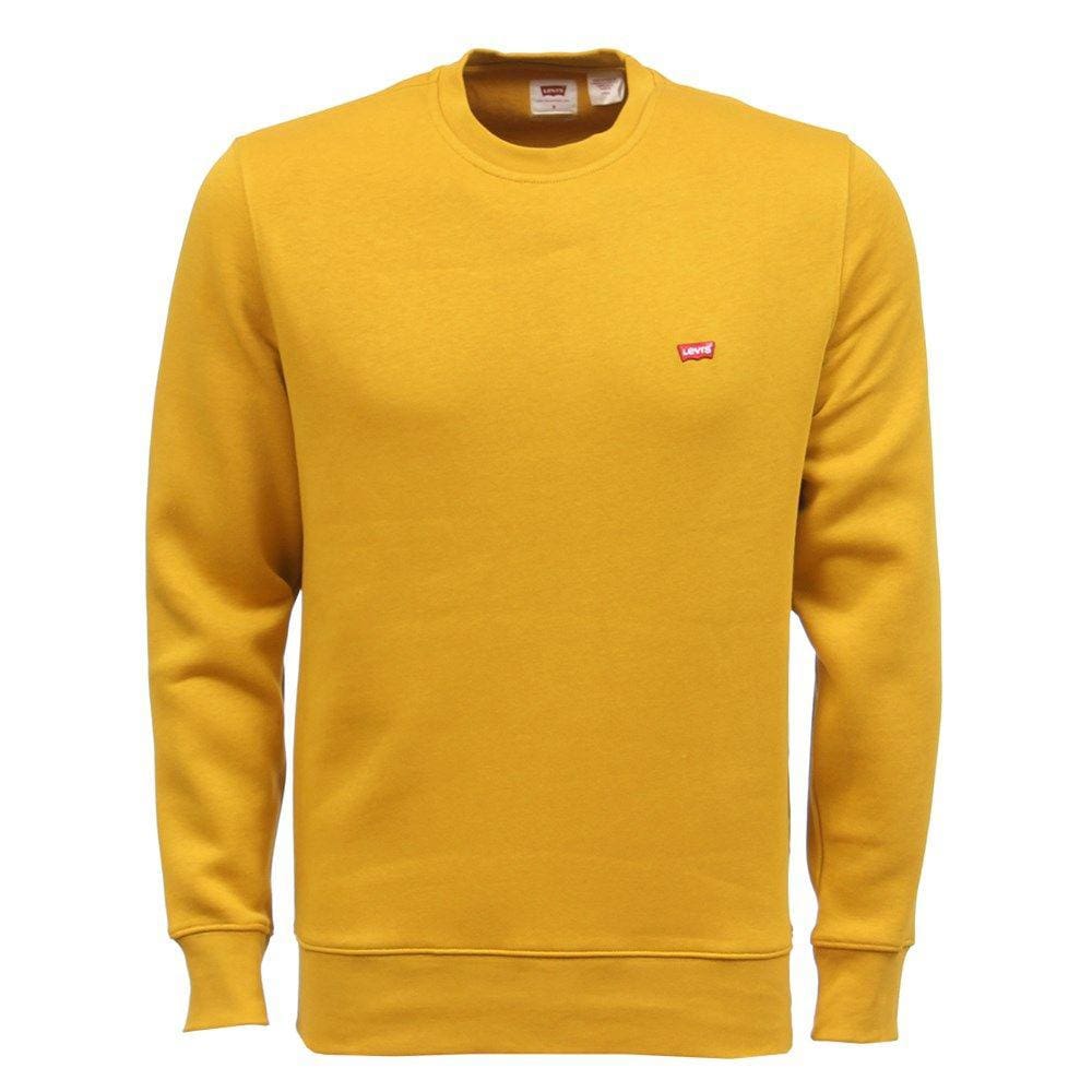 Moletom Careca Masculino Amarelo Levi`s 32315