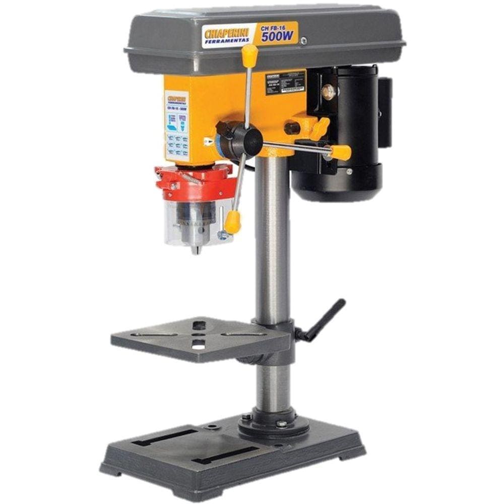 Furadeira De Bancada Chiaperini Fb-16 5/8`` 500w 110v 9 Velo