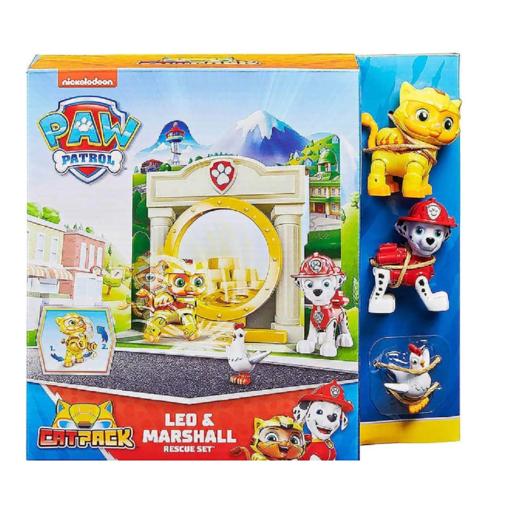 Patrulha Canina Kit Salvamento Cat Pack Leo E Marshall 3258 - Sunny