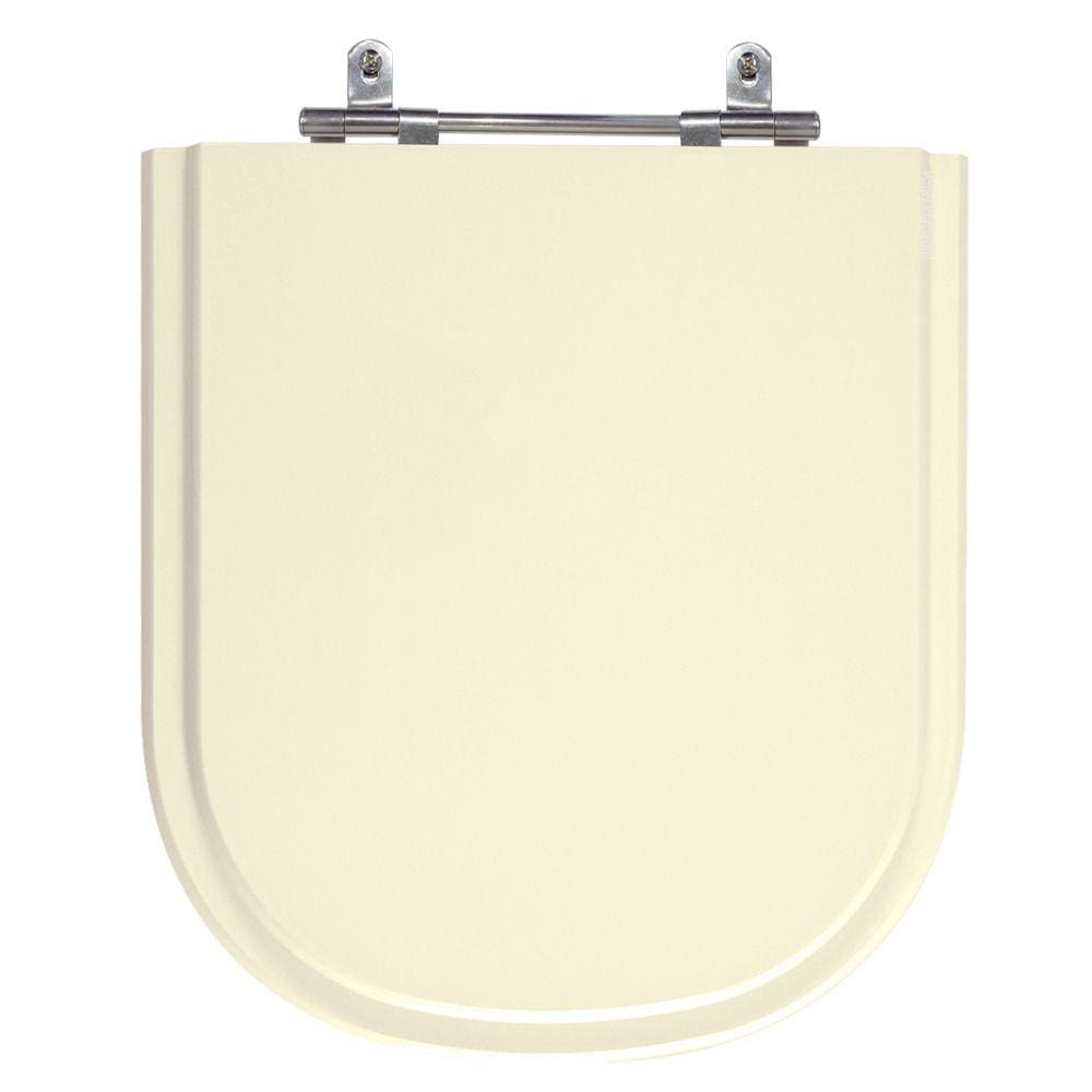 Assento Sanitário Vogue Plus Creme Tampa para Vaso Deca de Madeira Laqueada - SB