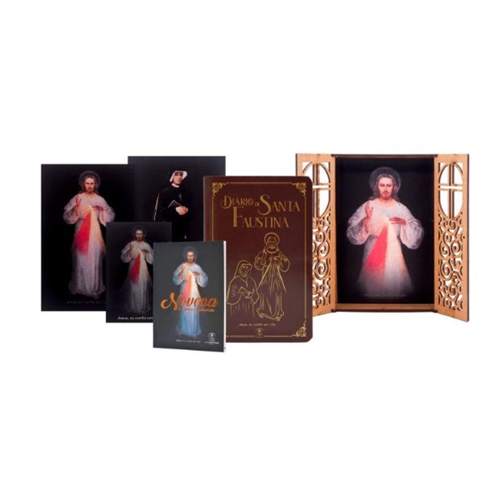 Combo Diário de Santa Faustina Fonte de Misericórdia