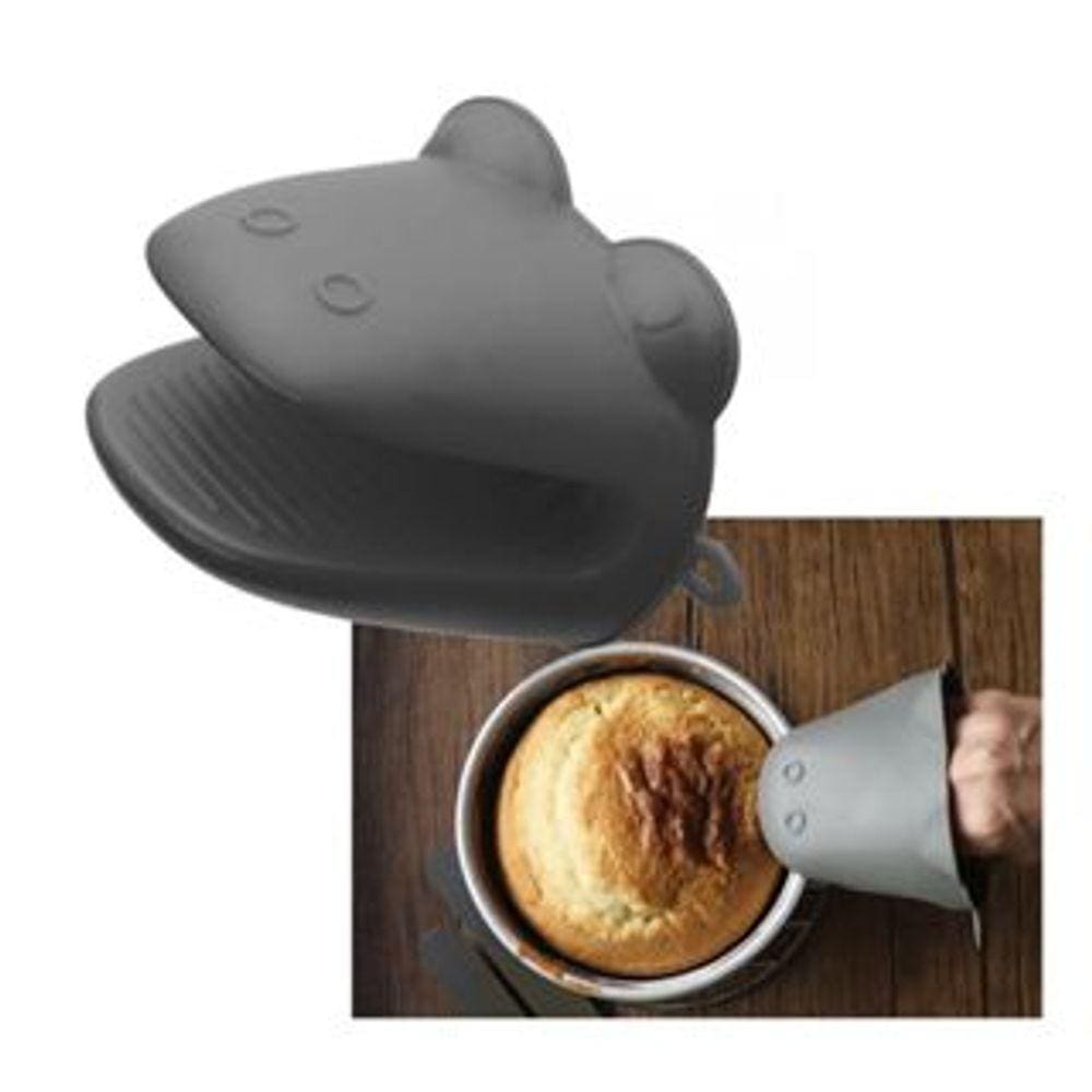 Luva Térmica De Cozinha Formato Jacaré Silicone Clink