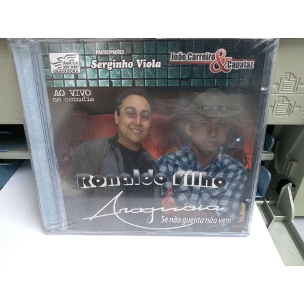 Cd Ronaldo Filho E Araguaia - Ao Vivo No Estúdio