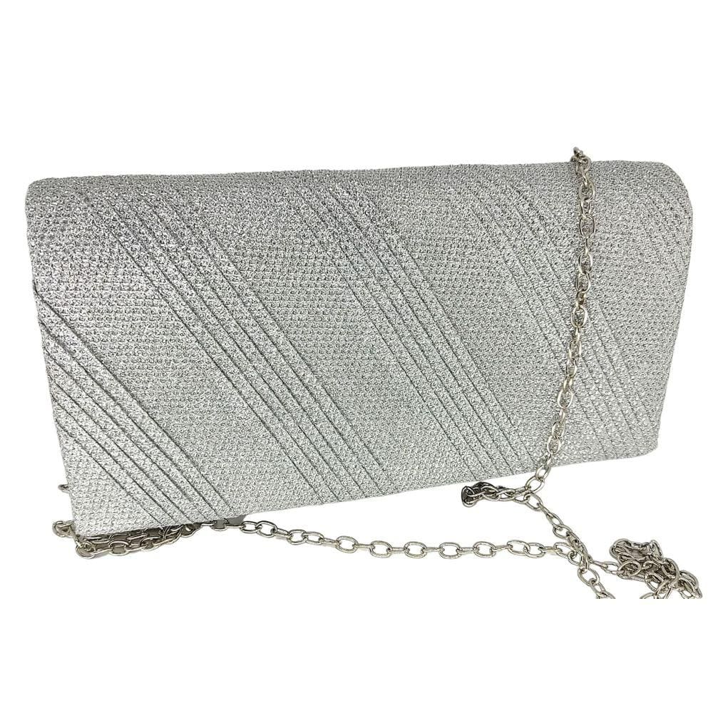 Bolsa feminina tiracolo clutch bolsinha de mão brilho festa