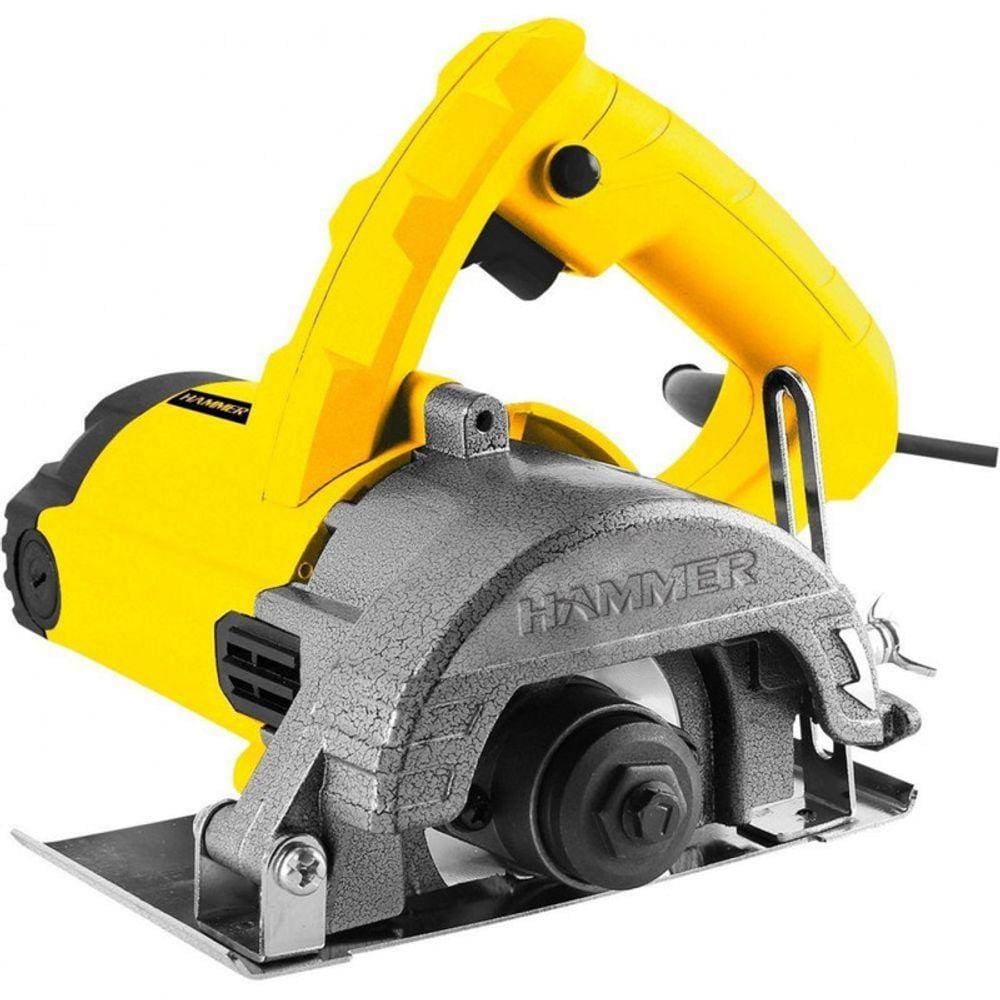 Serra Mármore Hammer SM1300 Disco 4 3/8\" 110 Mm 1300W 13.000 Rpm 110V