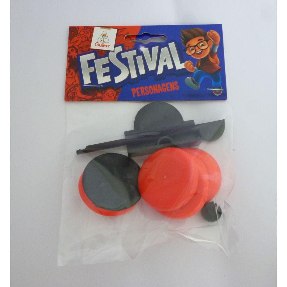 Gulliver Futebol de Botão Festival Sem Adesivos Vermelho