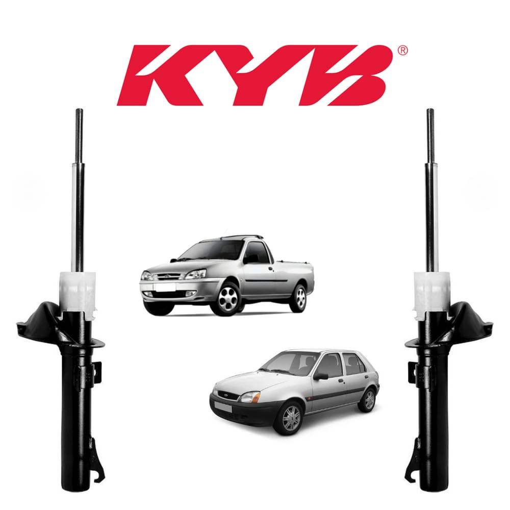 02 Amortecedor Ford Courier 1997 A 2013 Direito/Esquerdo Dianteiro Kayaba