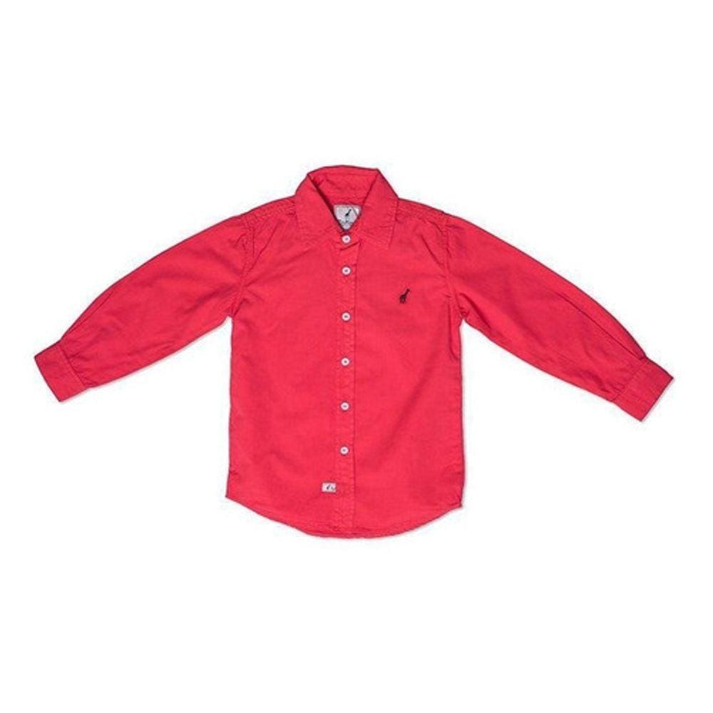 Camisa Infantil Vermelha Toffee Cor Vermelho - Nº02