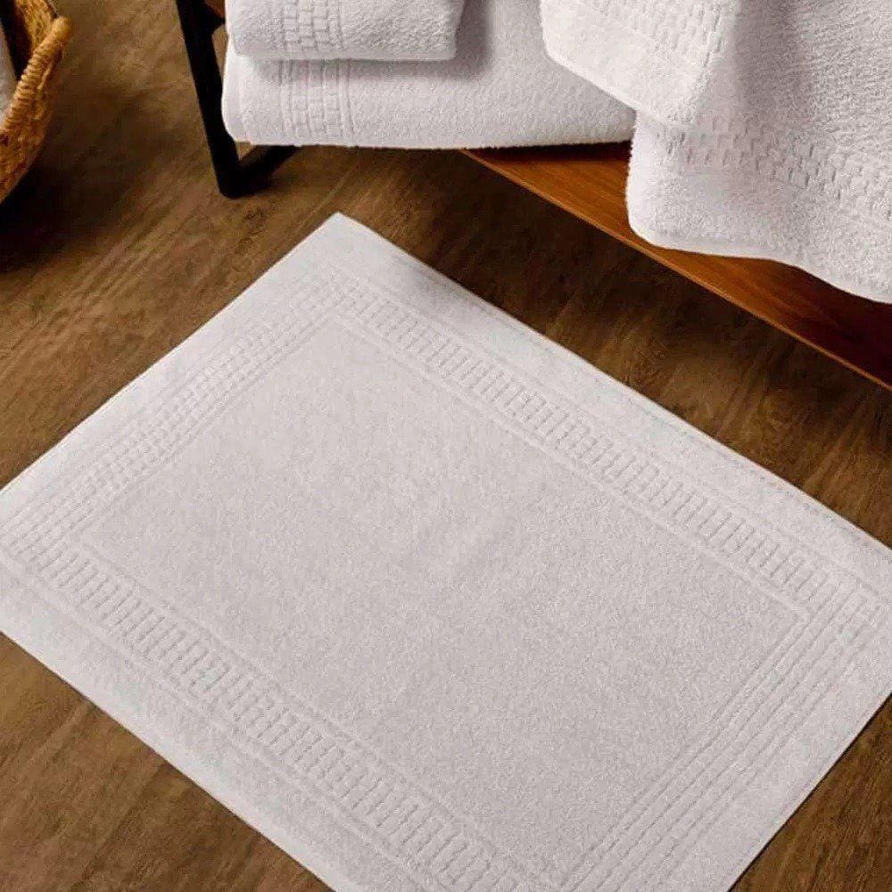 Toalha de Piso Hotel Deluxe 50x68cm Appel Branco