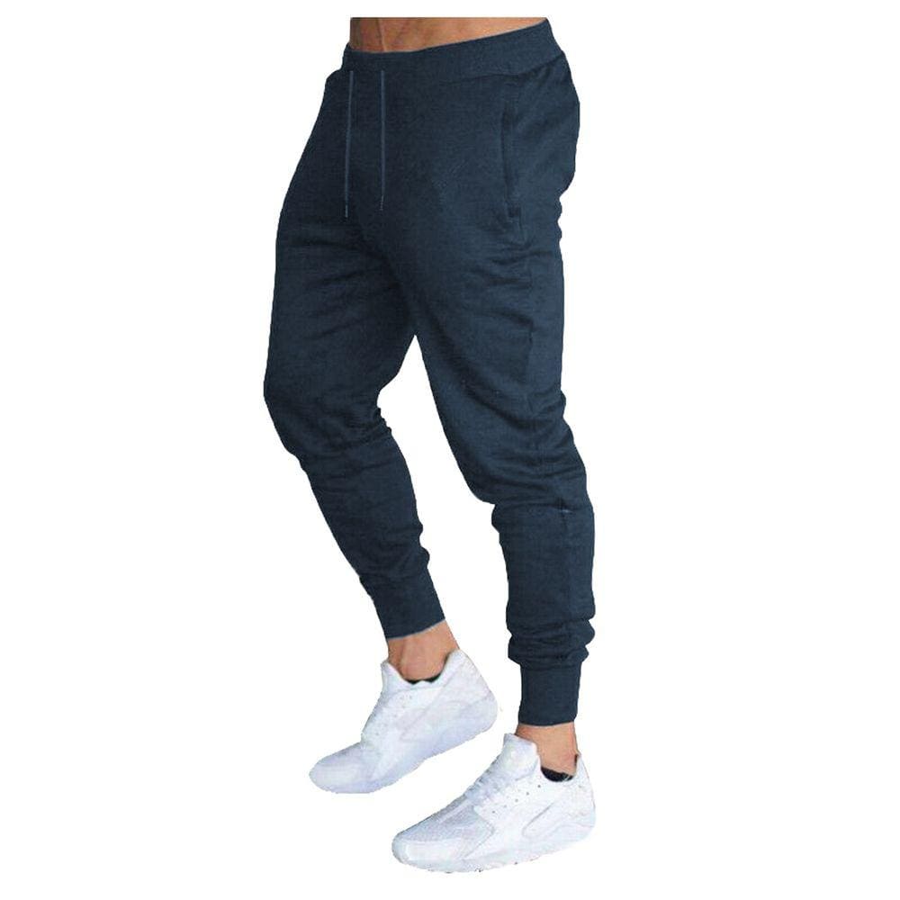 Calça Moletom Masculina Plus Size Jogger Slim Fit Básica Lisa M9p