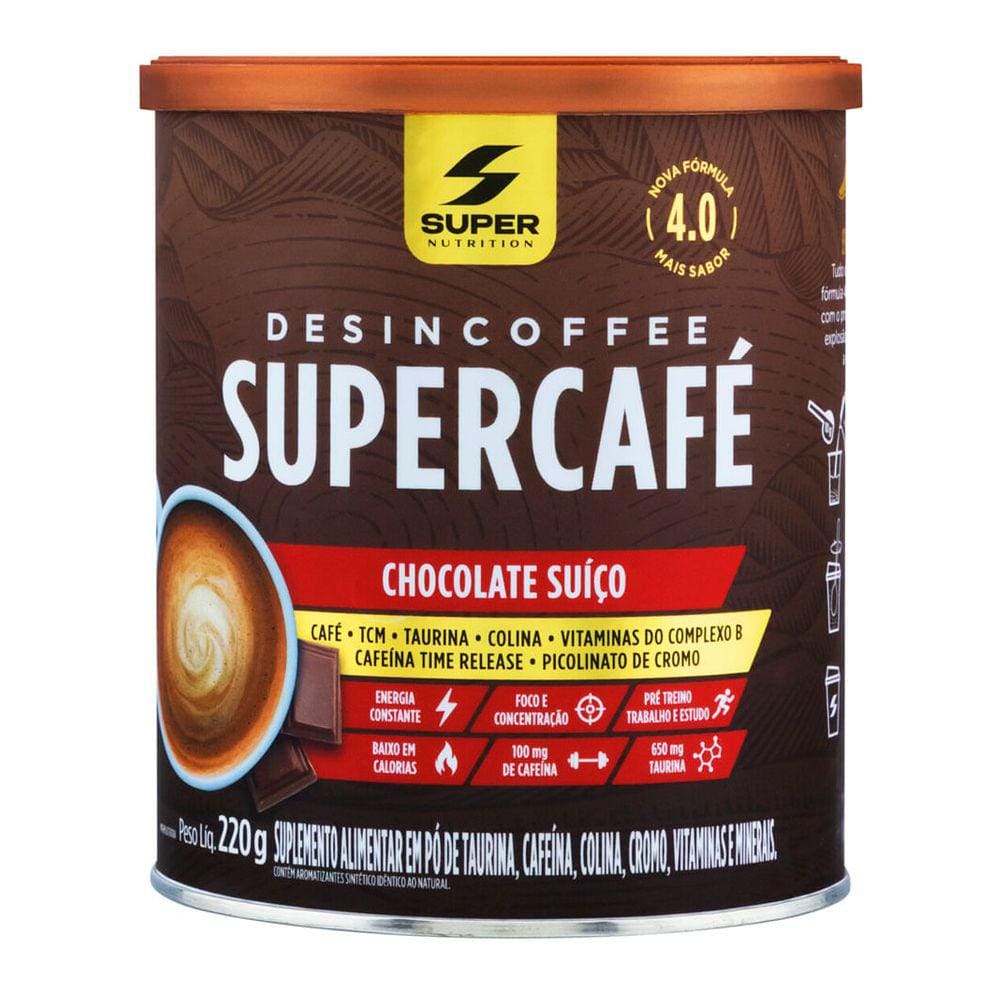 Supercafé Desincoffe Chocolate Suíço 4.0 220g