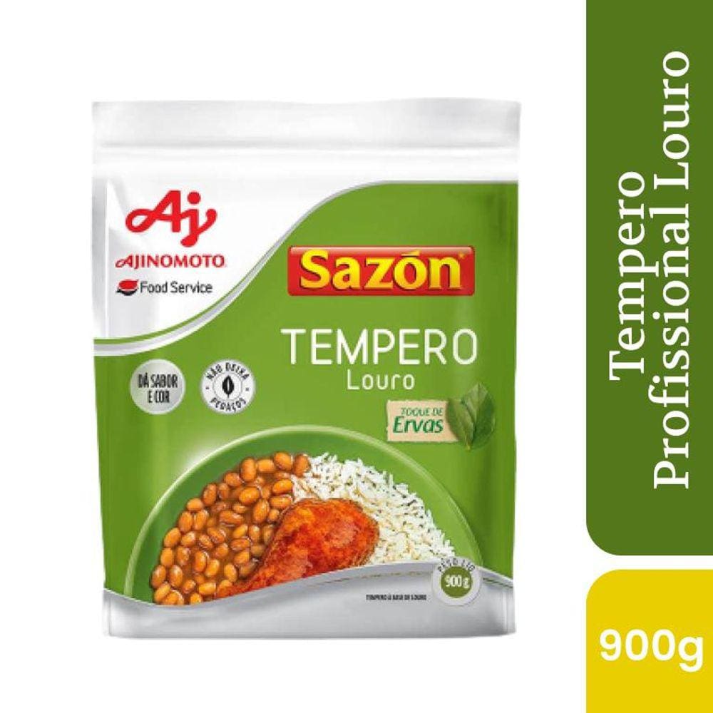Tempero Em Pó Sazón Profissional Louro 900g