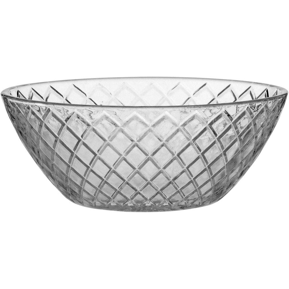 SALADEIRA 5x13x13cm 450ml VIDRO TRANSP 6PÇ