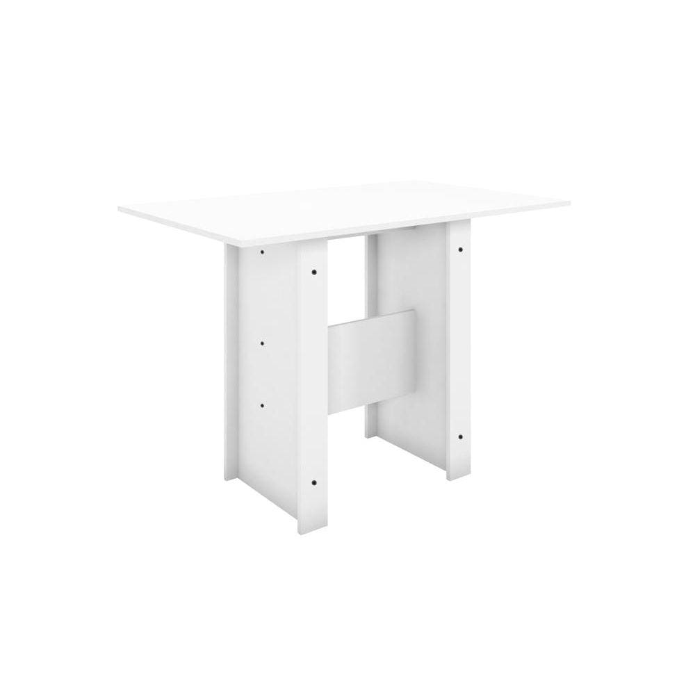 Mesa de Jantar Retangular 108cm Milano Poliman