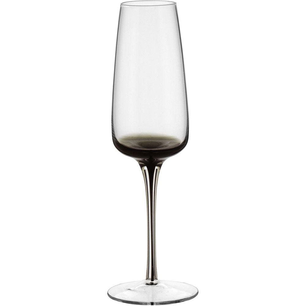 TAÇA CHAMPANHE 23x7x7cm 210ml VIDRO TRANSP 6PÇ