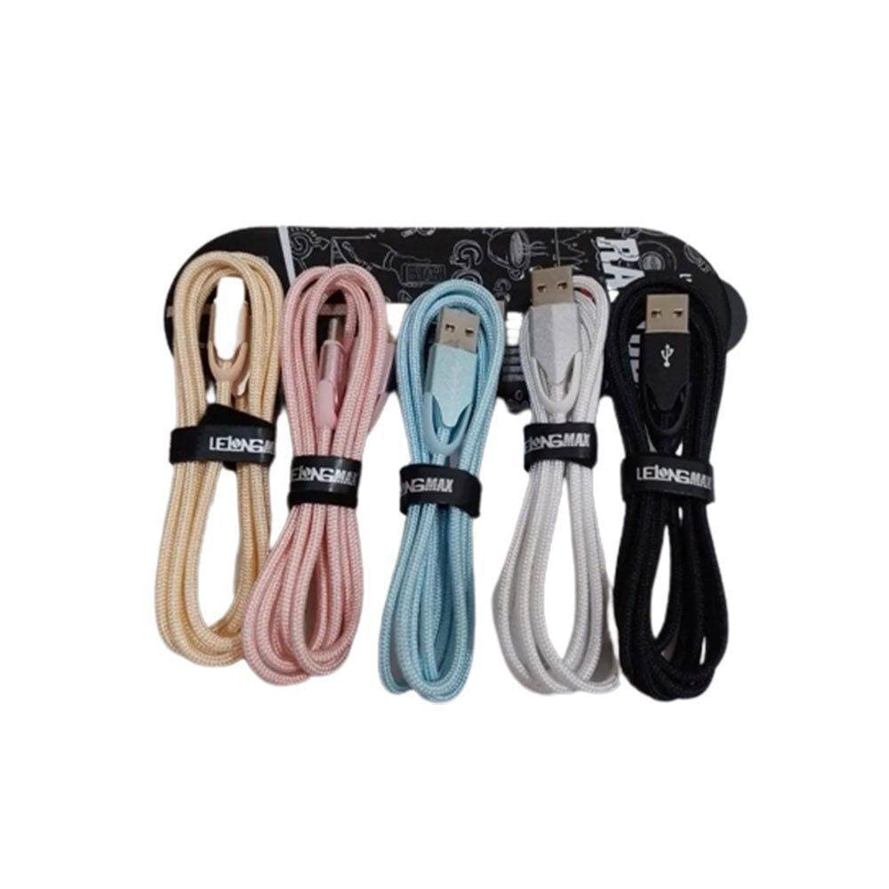 Cabo de Dados USB Tipo-C Fast 2.4 MAX-0321C Lelong